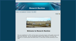 Desktop Screenshot of monarchmfginc.com
